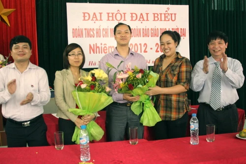 Đại hội đại biểu nhiệm kỳ 2012-2017 Đoàn TNCS HCM Báo GD&amp;TĐ