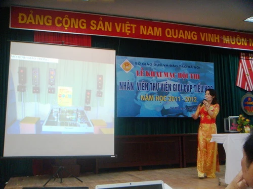 Hội thi nhân viên thư viện giỏi cấp tiểu học TP. Hà Nội