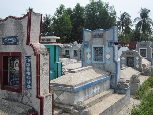 Một góc nghĩa trang thơ