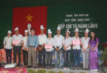 Hình ảnh hội thi “Tiếp sức tài năng”. Hình ảnh hội thi “Tiếp sức tài năng”.