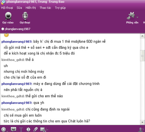 Lừa nạp thẻ điện thoại là một trong những chiêu lừa phổ biến của các hacker Lừa nạp thẻ điện thoại là một trong những chiêu lừa phổ biến của các hacker