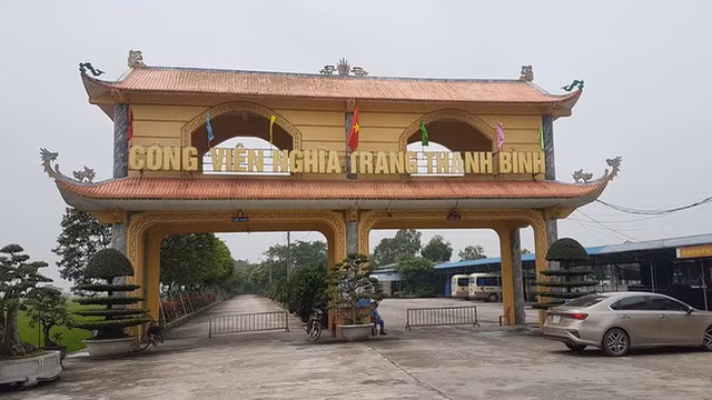 Công viên nghĩa trang Thanh Bình.