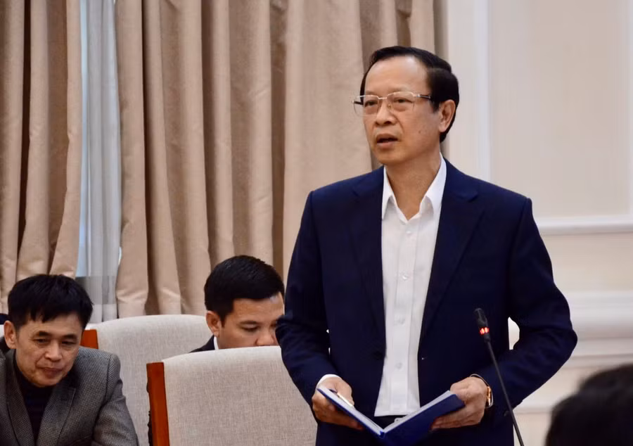 Thứ trưởng Phạm Ngọc Thưởng phát biểu tại hội nghị. Thứ trưởng Phạm Ngọc Thưởng phát biểu tại hội nghị.