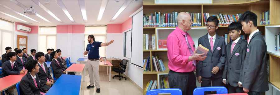 Những buổi học đầu tiên của học sinh TH School tại cơ sở Vinh.