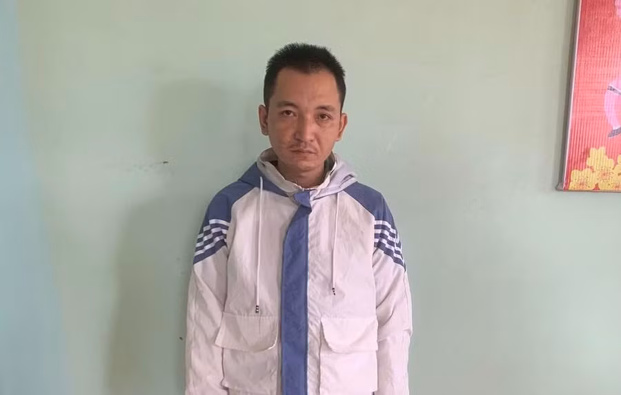 Nguyễn Thành Sơn khai nhận đã 7 lần trộm cắp tài sản tại các chùa trên địa bàn huyện Chư Păh. Ảnh: Cơ quan công an.