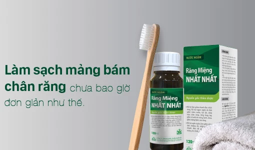 Làm sạch mảng bám chân răng chưa bao giờ đơn giản như thế