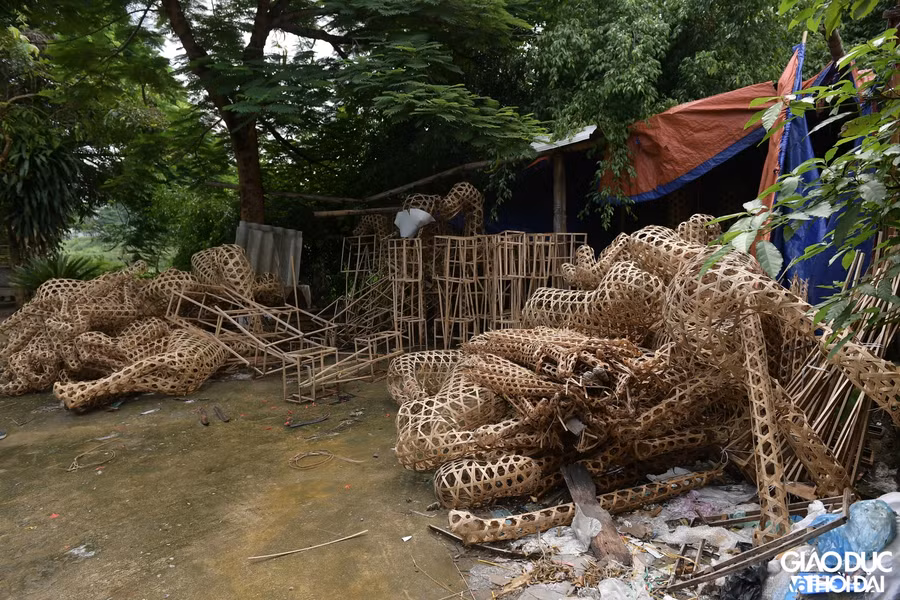 Làng vàng mã đìu hiu tháng " cô hồn" ảnh 11