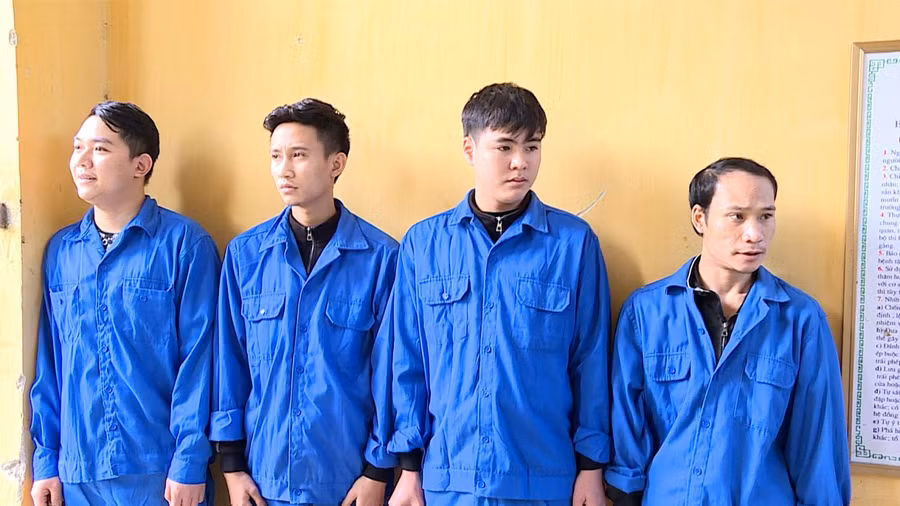 Các đối tượng có liên quan đến vụ án.