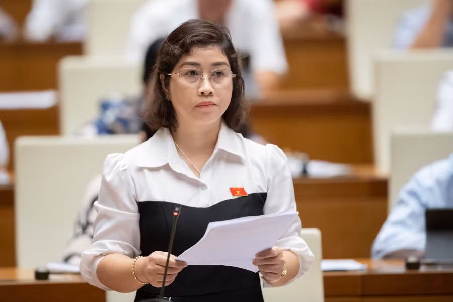 Đại biểu Phạm Thị Kiều – Đoàn ĐBQH Đắk Nông.