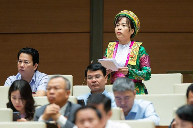 Đại biểu Lý Thị Lan - Đoàn ĐBQH tỉnh Hà Giang. Đại biểu Lý Thị Lan - Đoàn ĐBQH tỉnh Hà Giang.