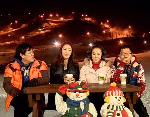 Choi Ji Woo trong chương trình giải trí “Healing camp” 