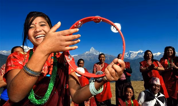 Thế giới hồi hộp chờ năm mới ảnh 2 Tại Nepal