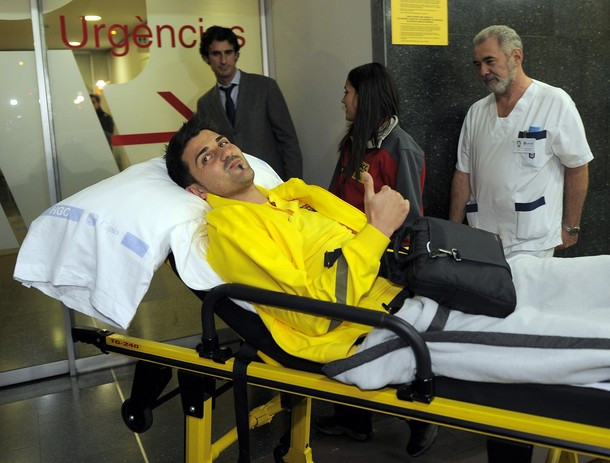 David Villa hy vọng sẽ bình phục sớm hơn dự kiến