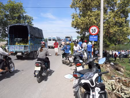 Các lực lượng đang tìm kiếm thi thể nạn nhân