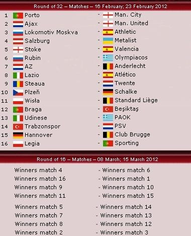 Kết quả bốc thăm Europa League