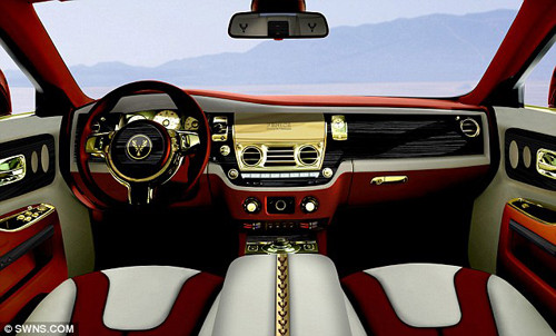 Rolls-Royce dát vàng 24K giá 1 triệu bảng lộ diện ảnh 2 article-0-0F32AB2E00000578-969_634x383.jpg