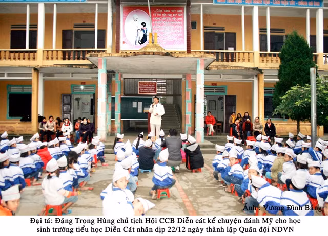 Kể chuyện đánh trận cho HS dịp 22-12