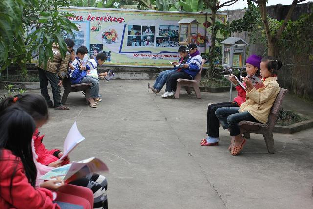 Thư viện di động khơi dậy niềm đam mê đọc sách ảnh 3 Thư viện di động khơi dậy niềm đam mê đọc sách ảnh 3