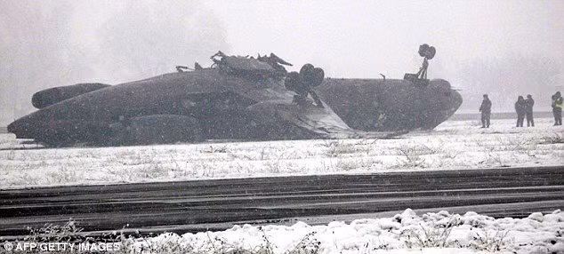 Not a single one of the 70 passengers on board the aircraft lost their life following the crash today in Osh, Kyrgyzstan Read more: http://www.dailymail.co.uk/news/article-2079453/How-did-survive-Only-26-injured-plane-flips-landing.html#ixzz1ht2pA9Wj