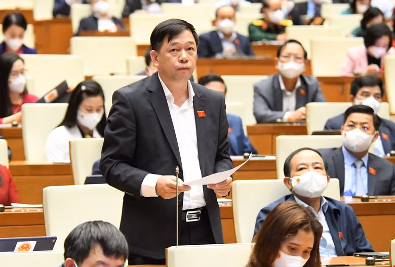 Đại biểu Tống Văn Băng (đoàn TP Hải Phòng)