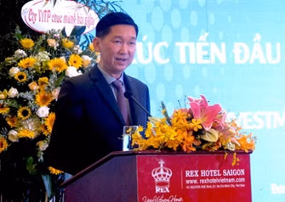 Ông Trần Vĩnh Tuyến, Phó Chủ tịch UBND TPHCM phát biểu khai mạc tại Hội nghị. Ảnh: Báo Nông nghiệp