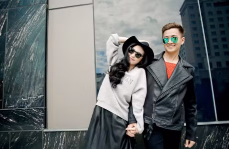 Mac do doi chat nhu cac cap doi noi tieng cua showbiz Viet - Anh 9