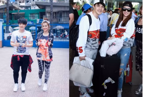 Mac do doi chat nhu cac cap doi noi tieng cua showbiz Viet - Anh 6