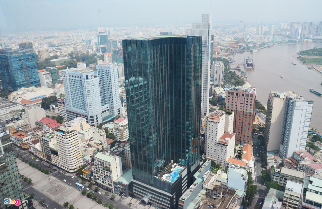 Times Square tại phố đi bộ Nguyễn Huệ (Quận 1, TP. HCM) của Tập đoàn Vạn Thịnh Phát. Ảnh: Zing.vn.