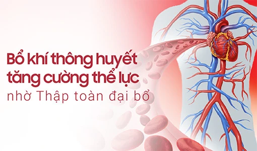 Bổ khí thông huyết sẽ giúp tăng cường sức khỏe tổng thể