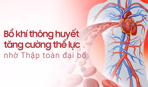 Bổ khí thông huyết sẽ giúp tăng cường sức khỏe tổng thể