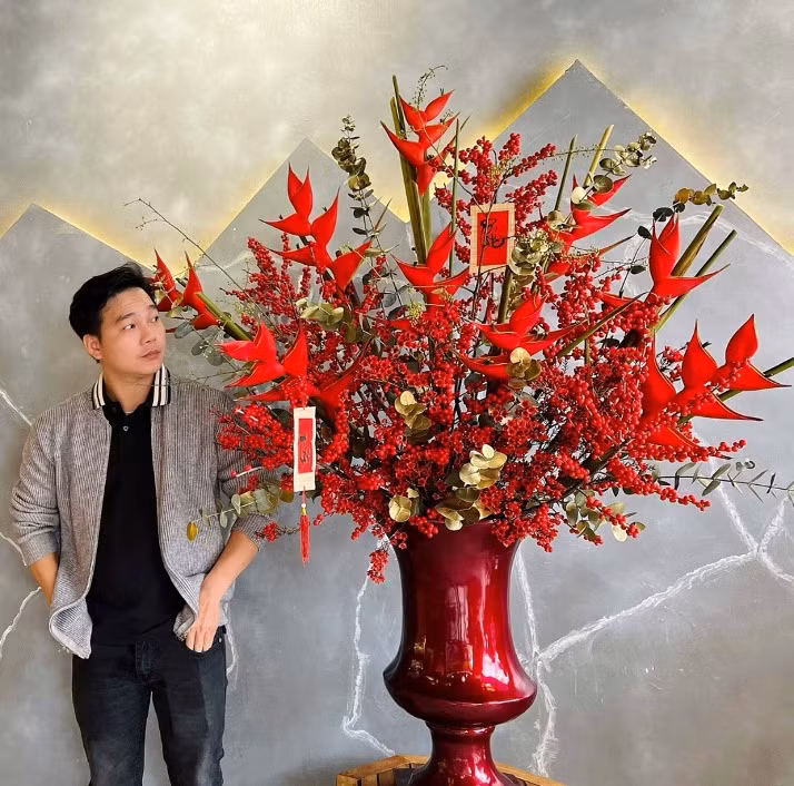 Một tác phẩm tâm huyết của nghệ sĩ hoa Đức Lợi.