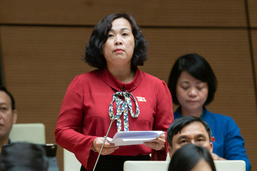 Đại biểu Nguyễn Thị Thu Thủy - Đoàn ĐBQH tỉnh Bình Định. Đại biểu Nguyễn Thị Thu Thủy - Đoàn ĐBQH tỉnh Bình Định.