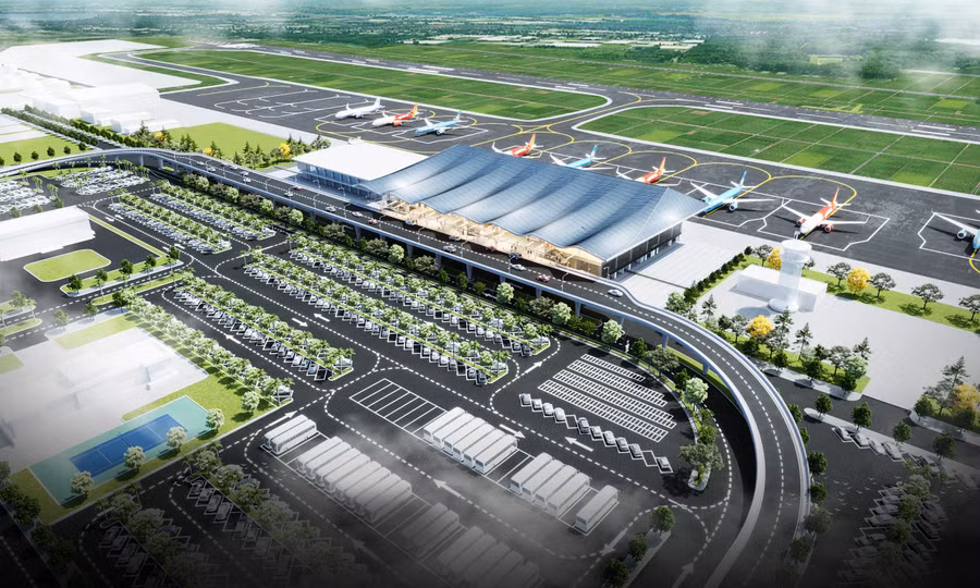 Nhà ga T2 có tổng mức đầu tư gần 2.000 tỷ đồng.