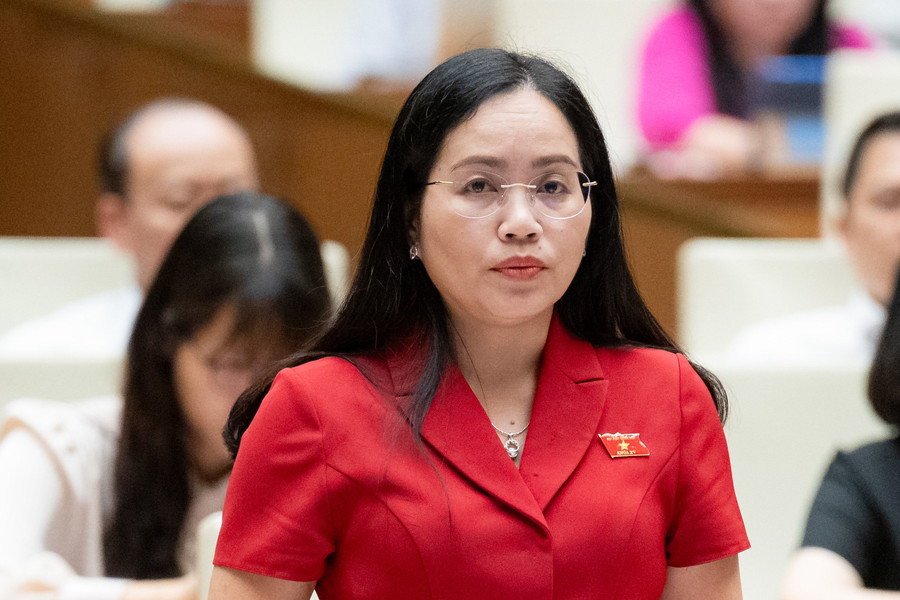 Đại biểu Hồ Thị Kim Ngân (Đoàn ĐBQH tỉnh Bắc Kạn). Đại biểu Hồ Thị Kim Ngân (Đoàn ĐBQH tỉnh Bắc Kạn).