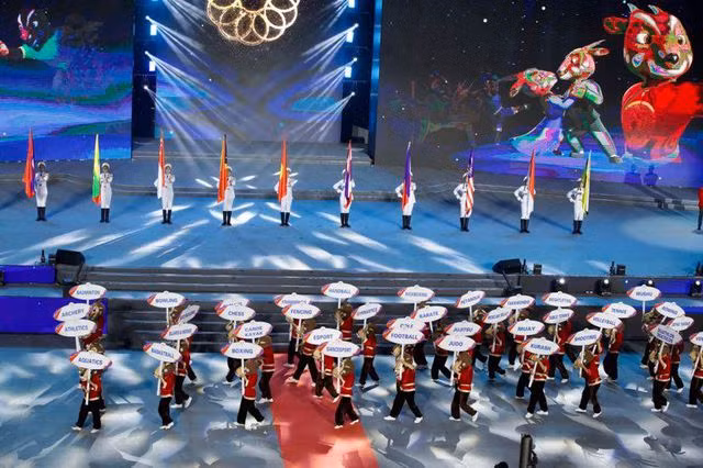 Diễu hành 40 môn thi đấu tại SEA Games 31 - Ảnh: VGP.