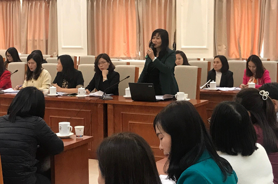 Tham luận của Phó Hiệu trưởng Trường Cao đẳng sư phạm Trung ương Trịnh Thị Sim,