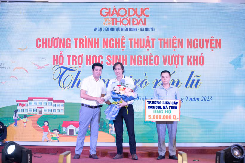 Chương trình cũng đón nhận sự chung tay của ngành Giáo dục và các đơn vị trường học trên địa bàn Hà Tĩnh.