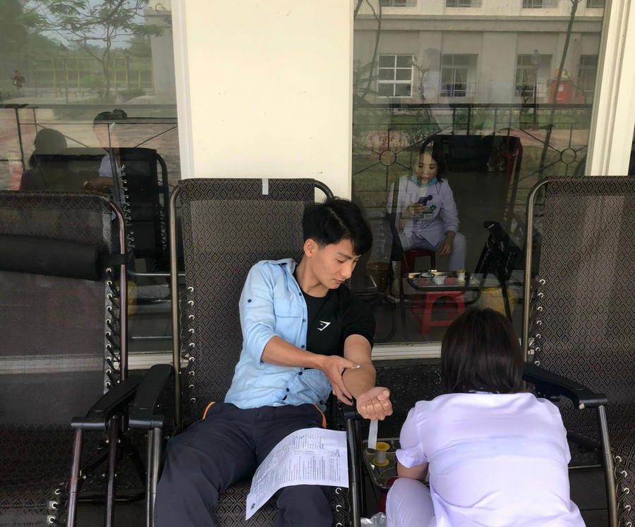 Ngày hội thu hút gần 100 tình nguyện viên tham gia.