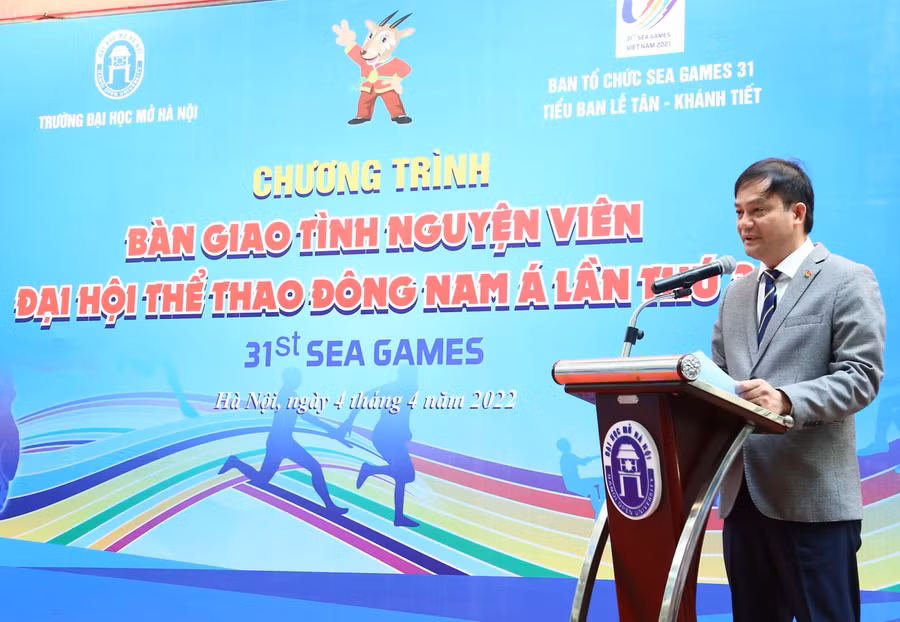 Ông Nguyễn Hải Đường: SEA Games 31 diễn ra từ ngày 12-23/5/2022. Dự kiến có khoảng 10.000 người tham gia.