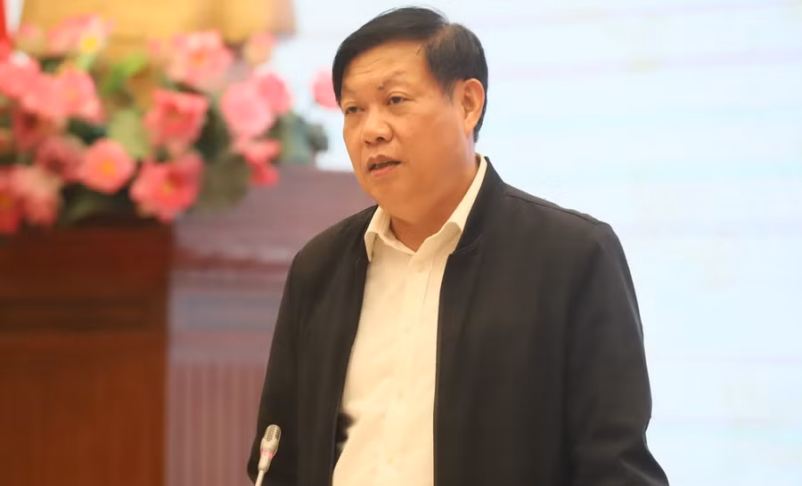 Thứ trưởng Đỗ Xuân Tuyên trả lời báo chí tại buổi họp báo Chính phủ thường kỳ - chiều 4/4