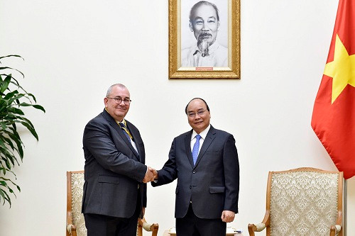 Thủ tướng Nguyễn Xuân Phúc tiếp thân mật Đại sứ Paul Jansen