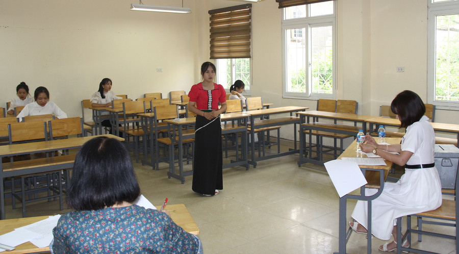 Thí sinh ngành Giáo dục mầm non sẽ phải dự thi kể chuyện và hát.