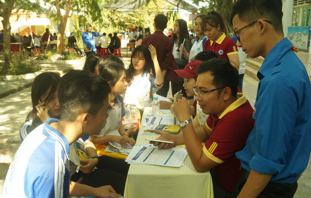 Nhiều sinh viên các tỉnh Tây Nam bộ lựa chọn học tại trường