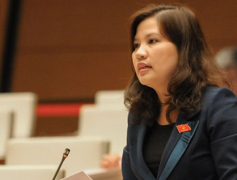 Đại biểu Định Thị Phương Lan chất vấn về vấn đề giáo dục vùng đồng bào dân tộc thiểu số