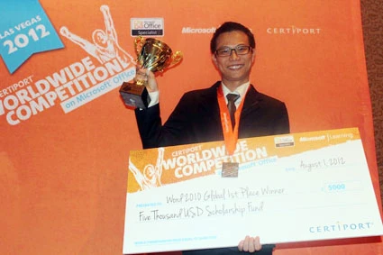 SV Việt Nam vô địch Microsoft Office World Champion 2012