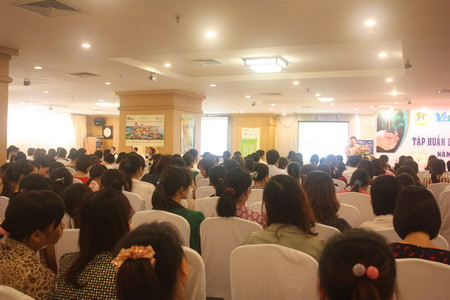 Các giáo viên tham gia tập huấn (Ảnh: MH) Các giáo viên tham gia tập huấn (Ảnh: MH)