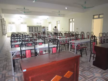 Được sự quan tâm đầu tư của Tập đoàn Than- Khoáng sản Việt Nam, CSVC của trường Mầm non Hoa Lan khang trang và hiện đại hơn