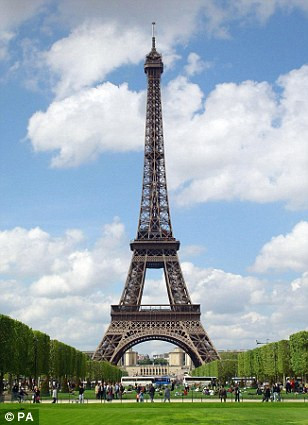 The Eiffel Tower has been named as the most valuable monument in the world in a new survey Read more: http://www.dailymail.co.uk/news/article-2192091/Eiffel-Tower-tops-list-Europe-s-expensive-monuments-price-tag-344-BILLION.html#ixzz24L8w459m