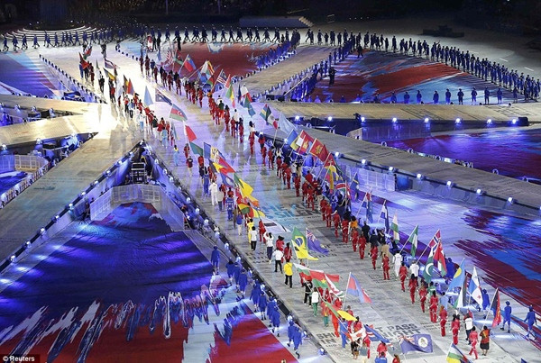 Quốc kỳ của các nước tham gia Olympic 2012