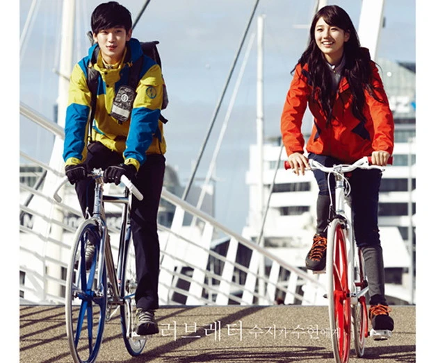 &quot;Cặp tình nhân&quot; Kim Soo Hyun – Suzy dạo chơi ở New Zealand